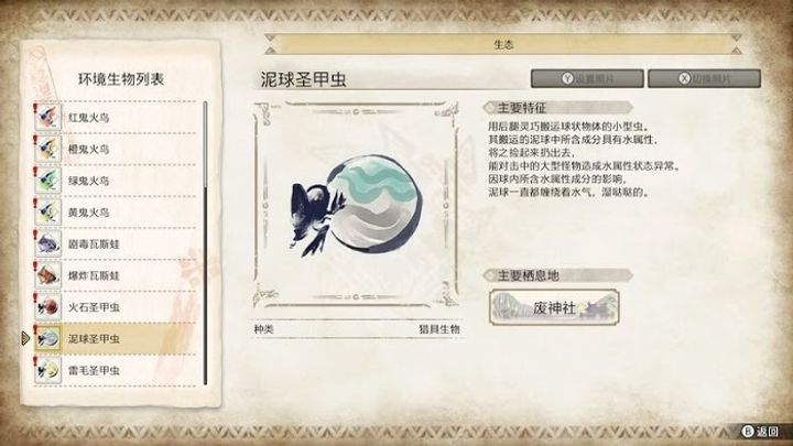 【魔物獵人 崛起】BUFF 加成彙整! 環境生物篇